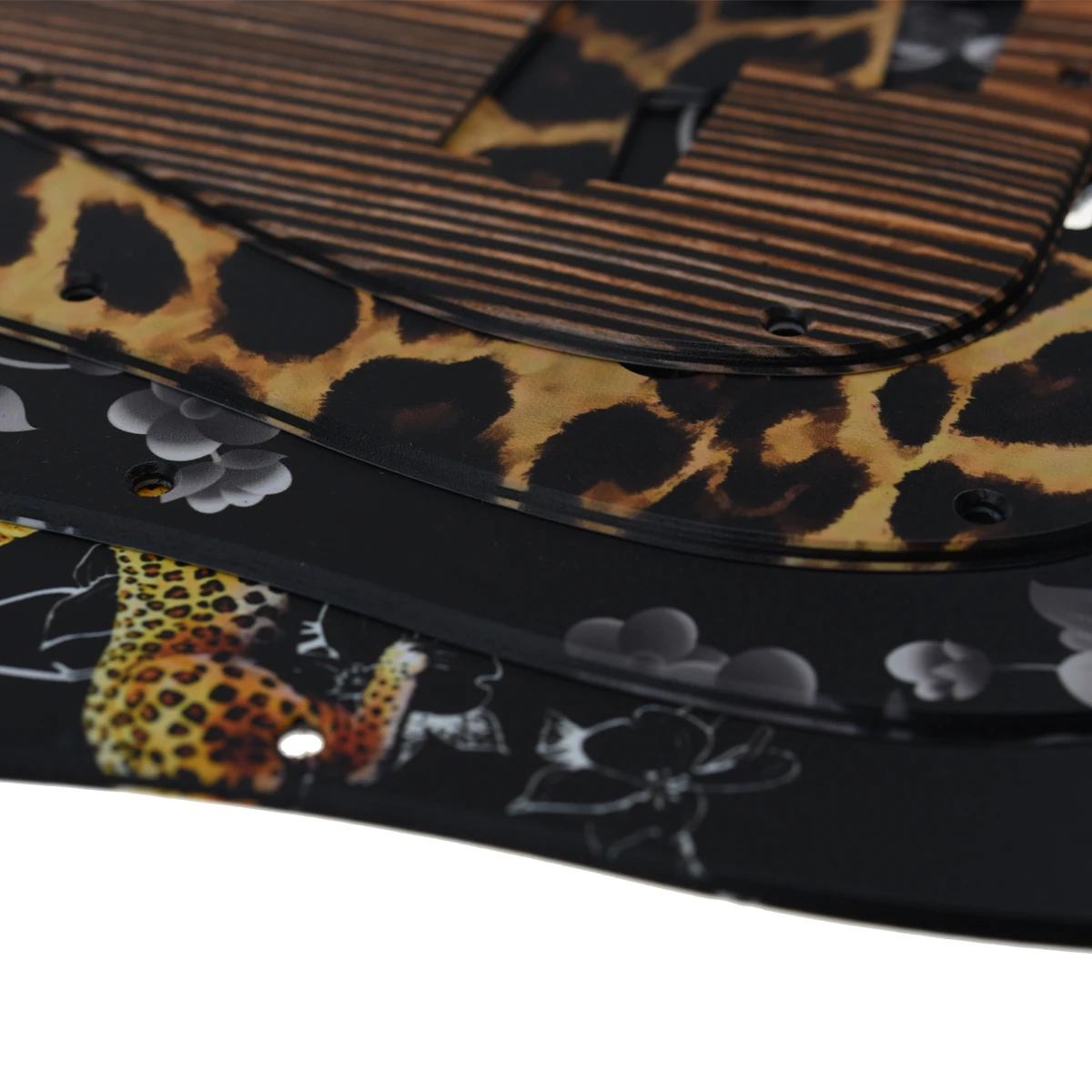 Ohello 13 Hole 4 Strings Pb Bass Guitar Pickguard Electric Bass Parts 3D Printed Guitar Scratch Plate
