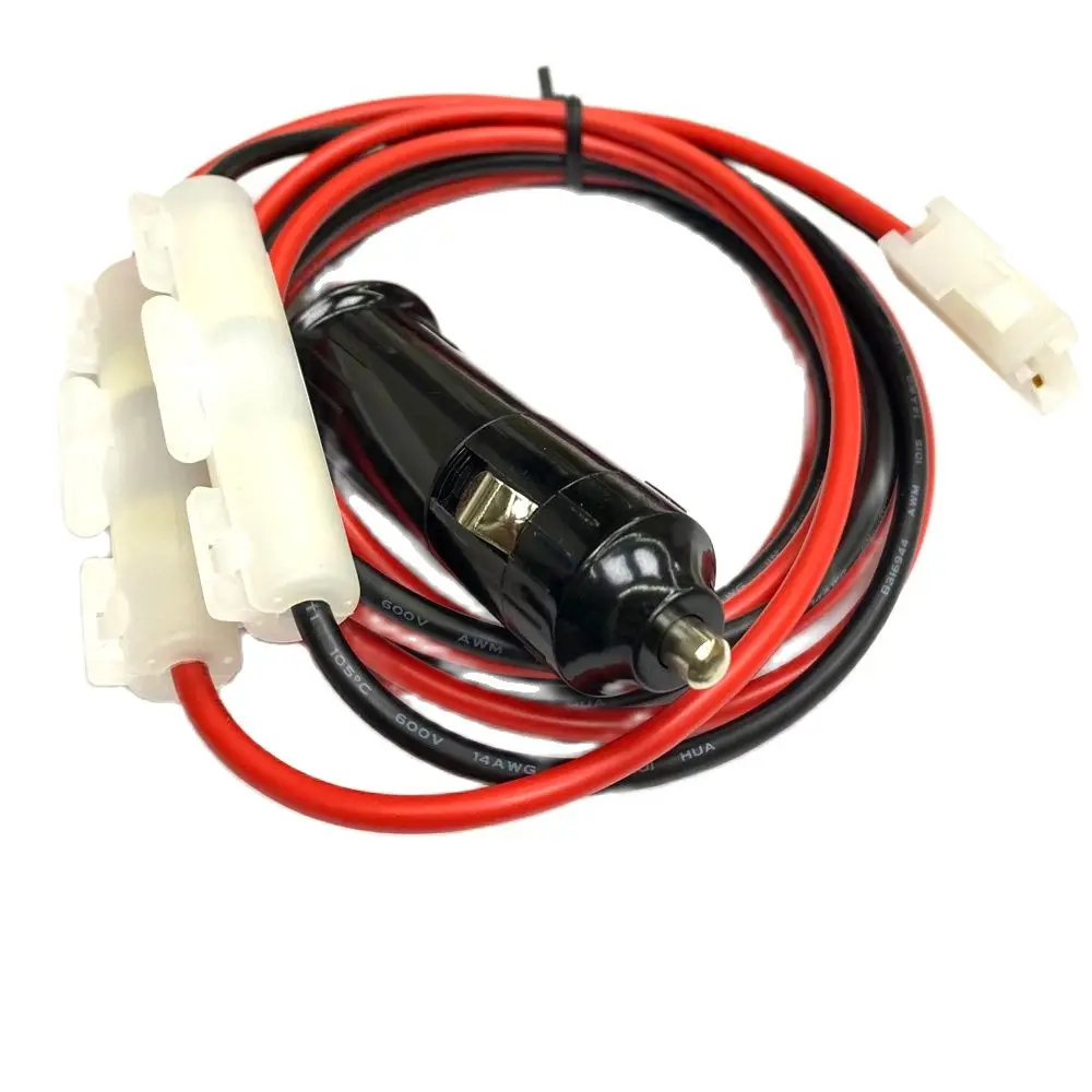 Car Radio 12V DC Power Cord Cable Cigarette lighter Plug for KENWOOD ICOM Yaesu FT-1802 FT-1807 FT-8800 Mobile Walkie Talkie