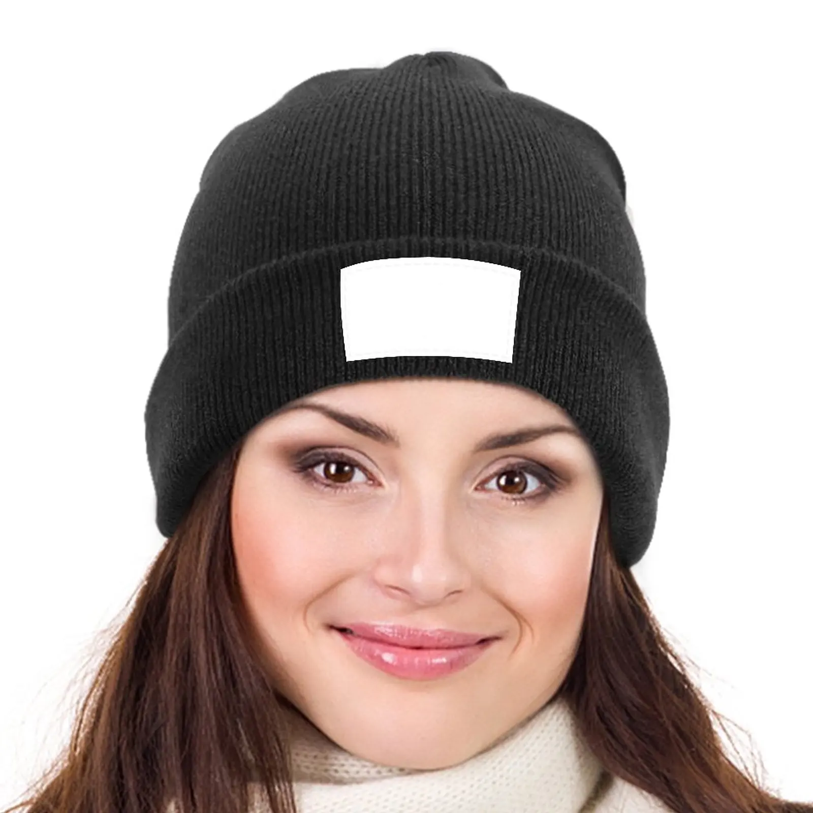 Staffordshire Bull Terrier Silhouette(s) Knitted Hat Sunhat Hats Hat Man Women's