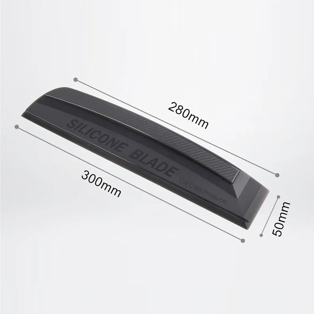 One-piece Molding Car Wash Silicone Wiper No 2025 Noise Clean Not Hurt The new Car Paint Soft Silicone Wiper Wrap Tool Car Accessories