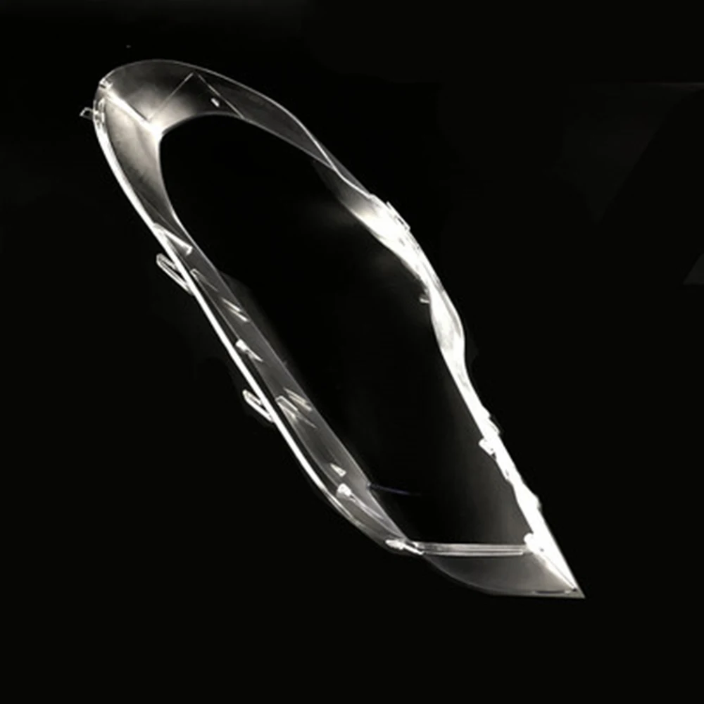 For BMW X5 E70 2008~2013 Front Headlight Shell Lamp Shade Transparent Headlamp Cover Plexiglass Replace Original Lens