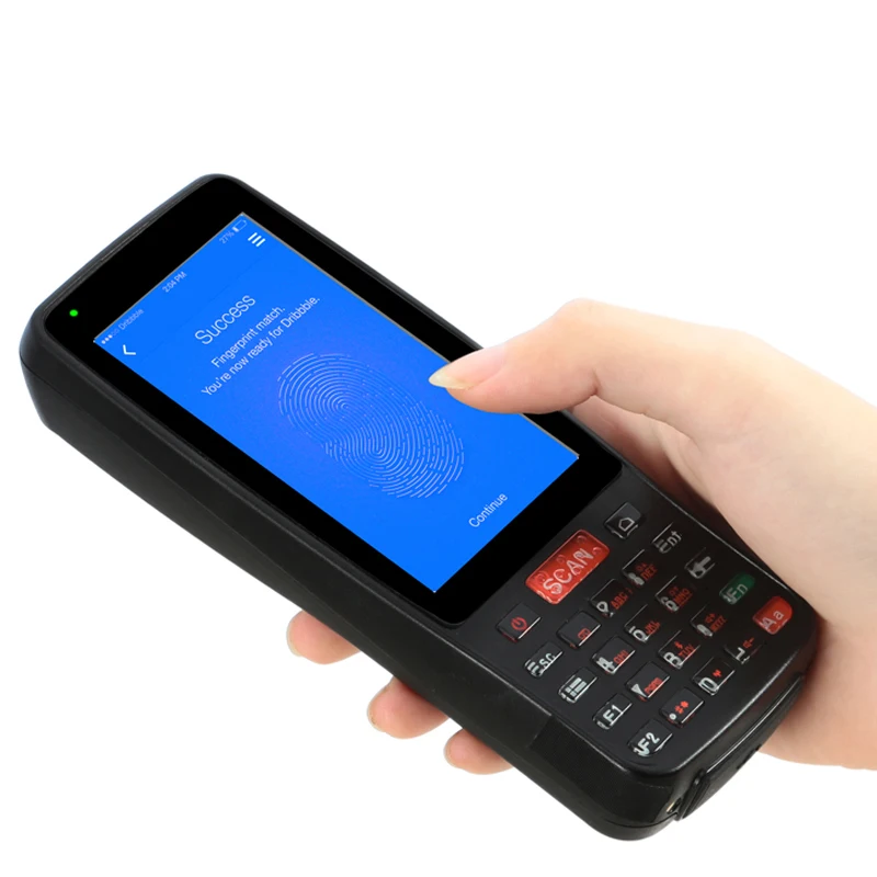 RUGLINE 4.0 Inch Android Mobile PDA With Barcode Scanner NFC Reader Wifi Bluetooth 4G GPS Camera Terminal