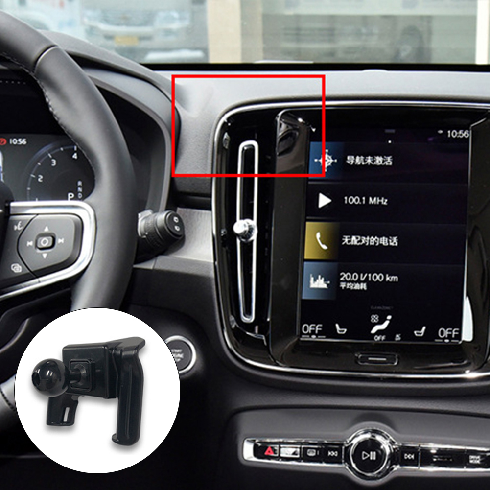 Car Phone Stand for Volvo XC40 XC60 S90 V90 S60 V60 XC90 2018 2019 2020 2022 Car Phone Holder Mount Dedicated Car Bracket Mount