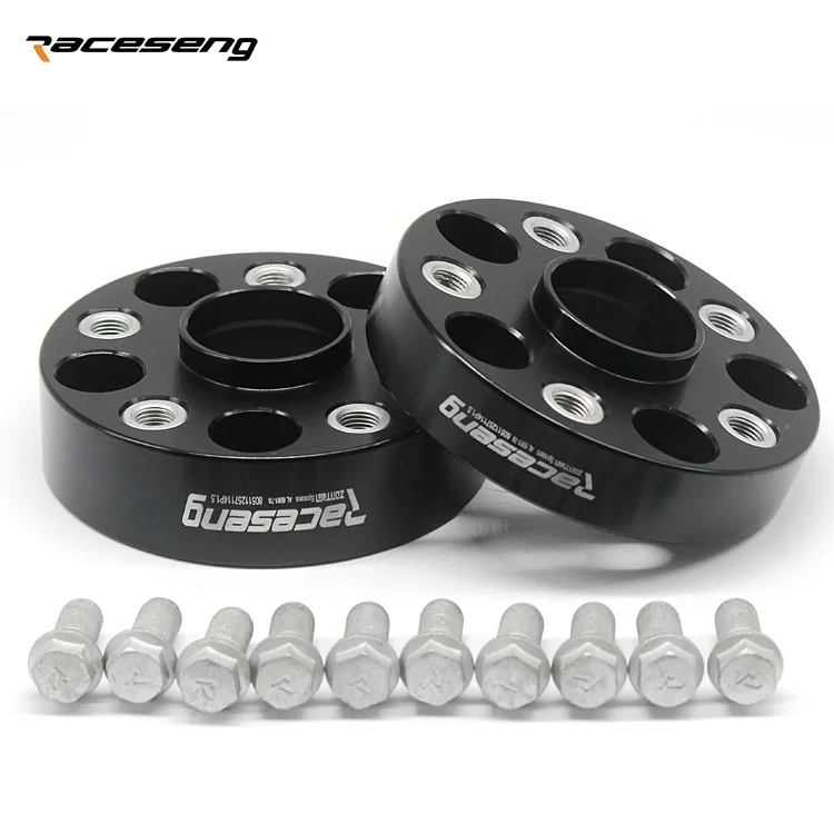2Pieces 25/30/35mm 5x108 67.1mm Wheel Spacer Adapters for Ferrari F430/Spider 575M Marannello 360 Spider/Modena 456 550 348GTB