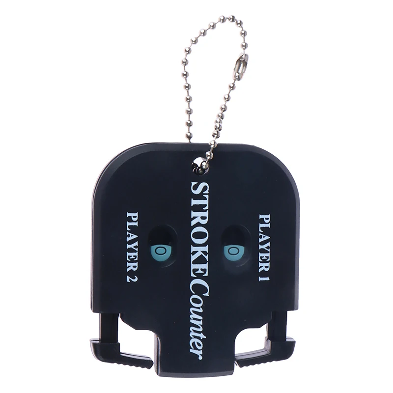 Mini ddmysmile Golf 1Pc Handy Shot Count Stroke Putt Score Counter Two Digits Scoring Keeper With Key Chain Golf Training Aids Smile