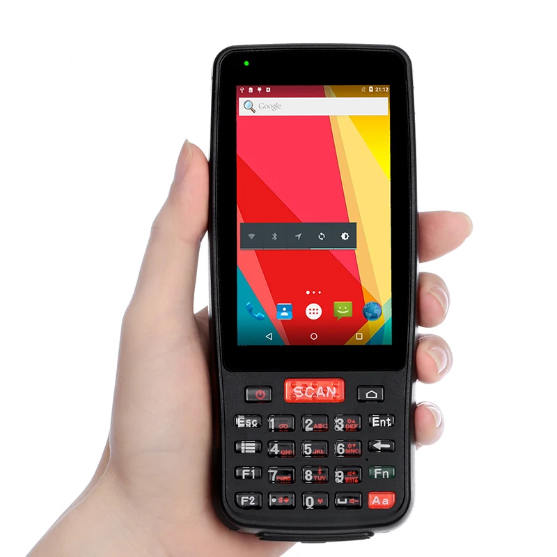 RUGLINE 4.0 Inch Android Mobile PDA With Barcode Scanner NFC Reader Wifi Bluetooth 4G GPS Camera Terminal