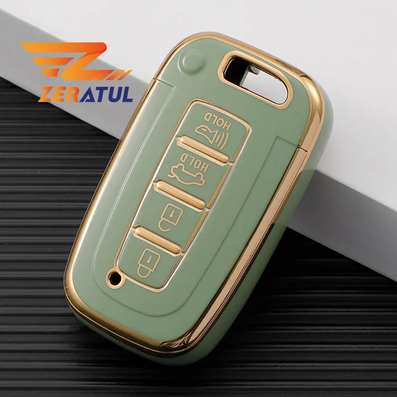 Key 3/4 Buttons Car Case Cover Shell Fob For Kia Hyundai EQUUS Optima K5 Forte Opirus ddmysmile Rohens Ix35 SOUL SORENTO MOHAVE Borrego Smile
