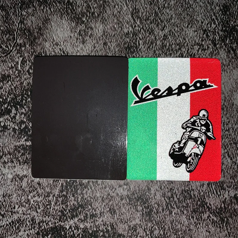 ddmysmile Motorcycle 3D Magnet Reflective Stickers For PIAGGIO Vespa Gts300 Lx125 Lx150 125 150 Ie Sprint Primavera 300 LX LXV Waterproof Smile