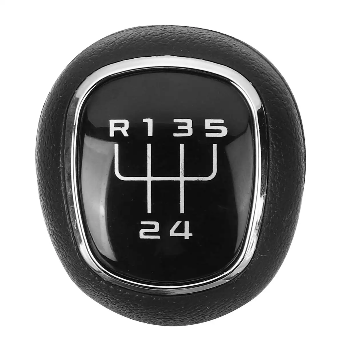 6 5 Speed Speed Manual Car Gear Shift Knob Gaiter Boot Cover Shifter Gear Stick For Skoda/Octavia A5 A6 2004-2012 smile