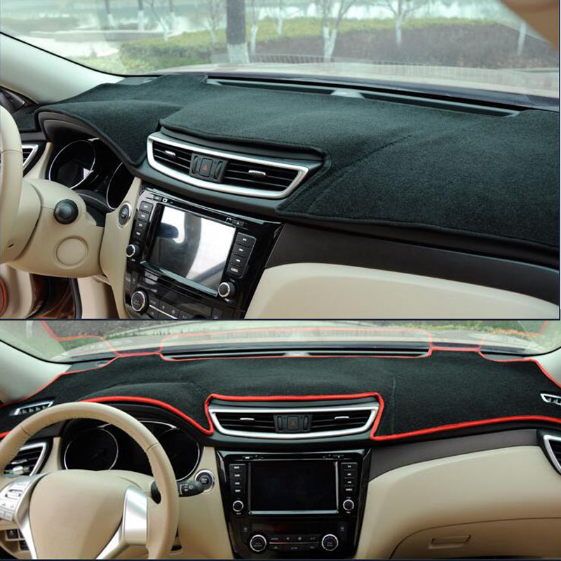 Car Dashboard Cover Dash Mat Carpet Cape For Skoda Kodiaq GT 2017 2018 2019 2020 2021 Auto Dashmat Sunshade Anti-Dirty 2015