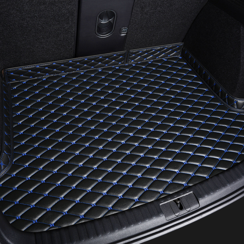 Alfombrilla de cuero Artificial personalizada para maletero de coche, accesorio Interior para Skoda Superb 2016-2019 2013-2015 2009-2013 1c643