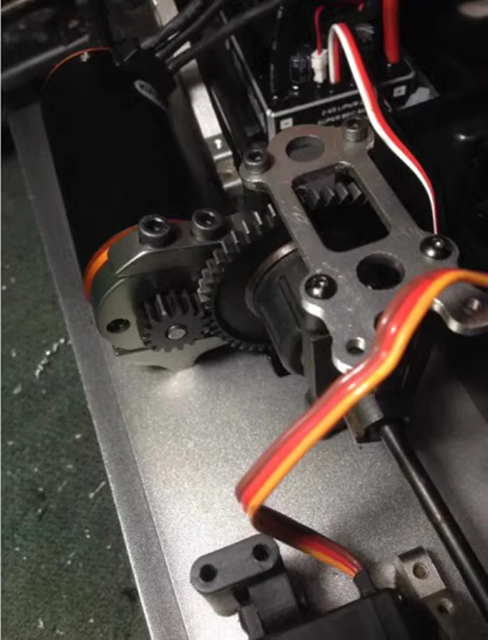 Chanmoo Universal Metal Motor Mount Holder for 1:8 RC Off Road Car Kyosho MP10 HSP FS ZD Hobao