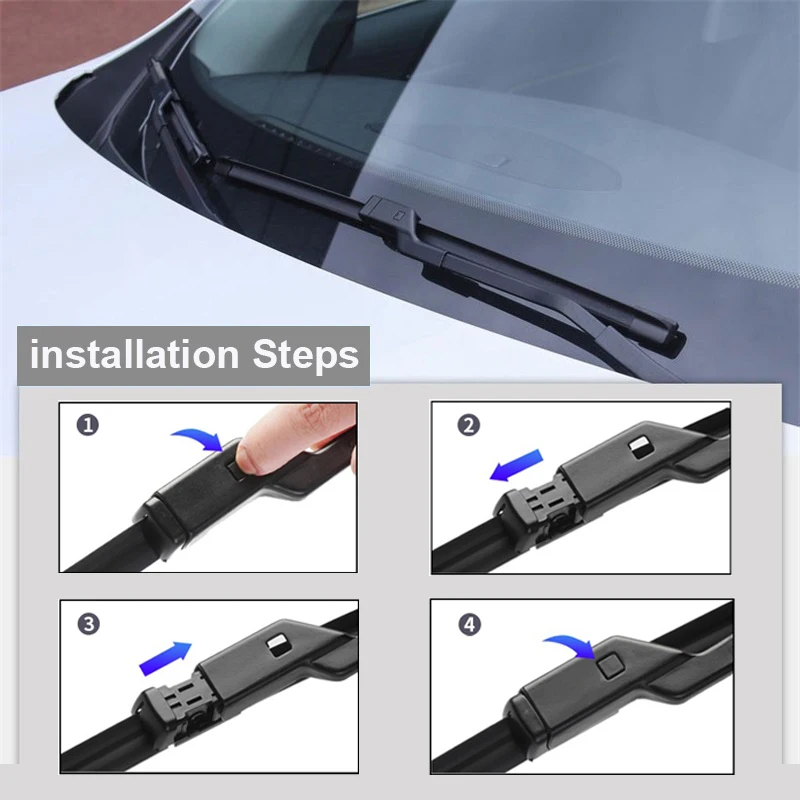 TONLINKER Car Wiper Blades For Volkswagen VW ID.4 ID4 2020 2021 2022 Car Accessories Front Windscreen Wiper Blade Brushes Goods