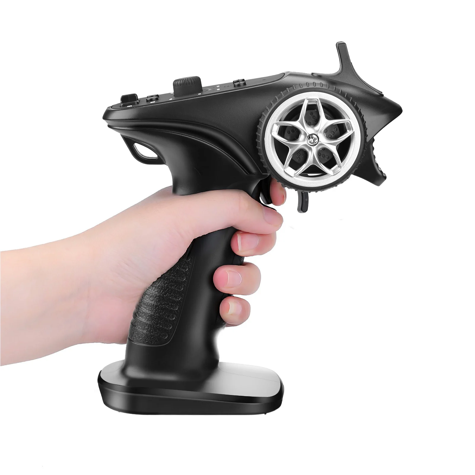 4CH 2.4G Transmitter GA-4H Remote Controller with 4-channel Waterproof Receiver Radio System for 1/10 1/8 RC Car Boat Model Part