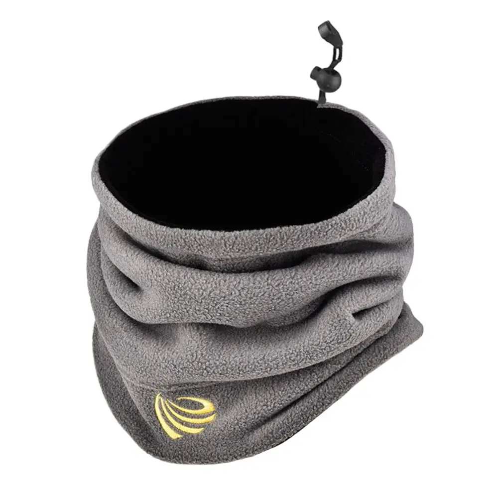Neck Gaiter Fleece Winter Male Bandana Neck Warmer Windproof Tube Scarves for Face Soft Women Half Mask Snowboard smile