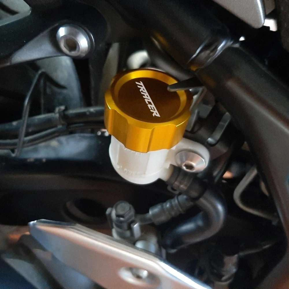 For Yamaha TRACER 900 7 700 GT 7gt 900gt 700gt 7/gt TRACER MT09 MT07 Front Rear Cylinder Cover Guard Brake Fluid Reservoir Cap