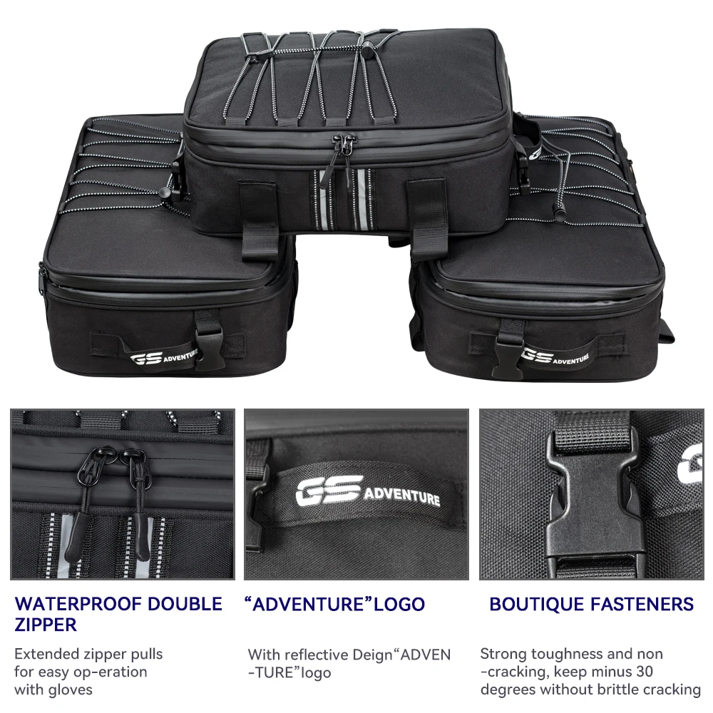 Motorcycle Top Bags Accessories For BMW R 1200 1250 GS LC Adventure Top Box Panniers Bag Case Luggage Bags F650GS G310GS ADV