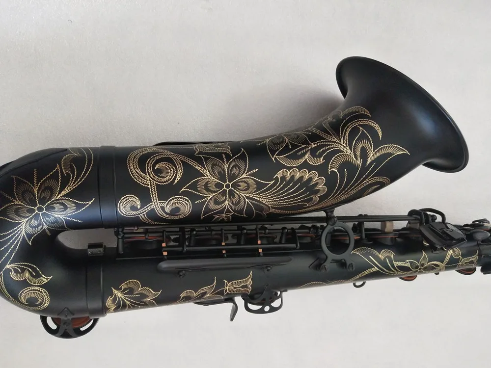 Super New Tenor Saxophone High Quality Sax B flat Tenor saxophone playing professionally paragraph Music Black Saxophone