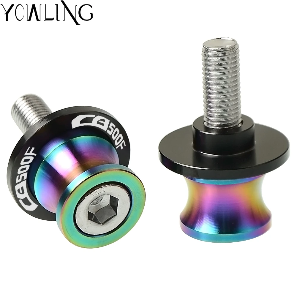 8MM Motorcycle Accessories stands screws Swin garm Swingarm Spools slider For HONDA CB500F CB 500F 2013 2014 2015 2016 2017 2018
