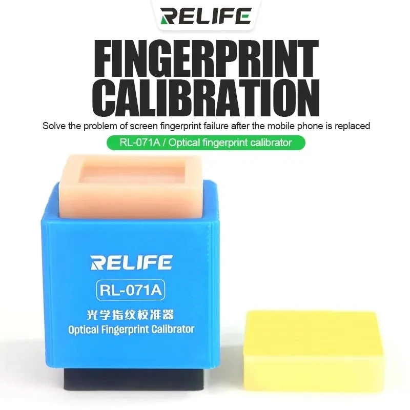 RELIFE RL-07 RL-071B RL-071 A4 Android Fingerprint Calibrator for HUAWEI XIAOMI Android Phone Optical Fingerprint Calibrator