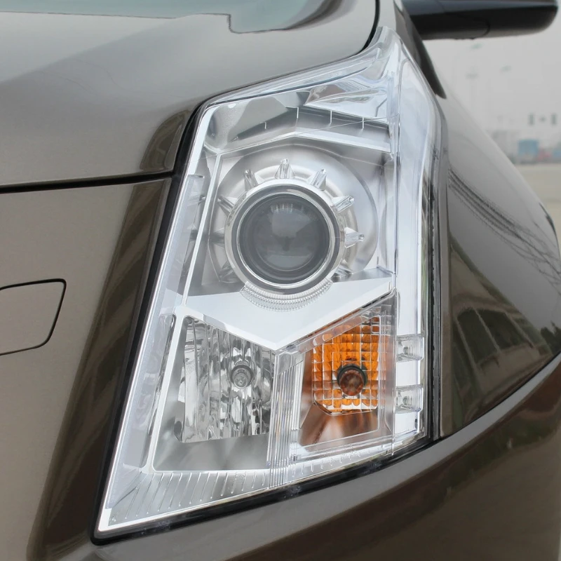 For Cadillac SRX 2010 2011 2012 2013 2014 2015 Car Accessory Products Replace A Transparent PC Headlight Glass Shell