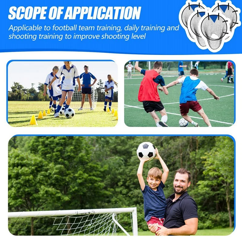 Targets Goals Soccer For Training - Soccer ddmysmile Training Target Foldable Target Net Durable Design Easy Install Easy To Use Smile -