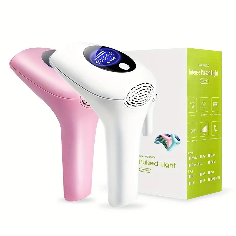 2025 999,999 IPL Body 8 Gears Pubic Bikini Handheld Gun new Laser Hair Removal Epilator for Women Permanent Photoepilator Depiladora