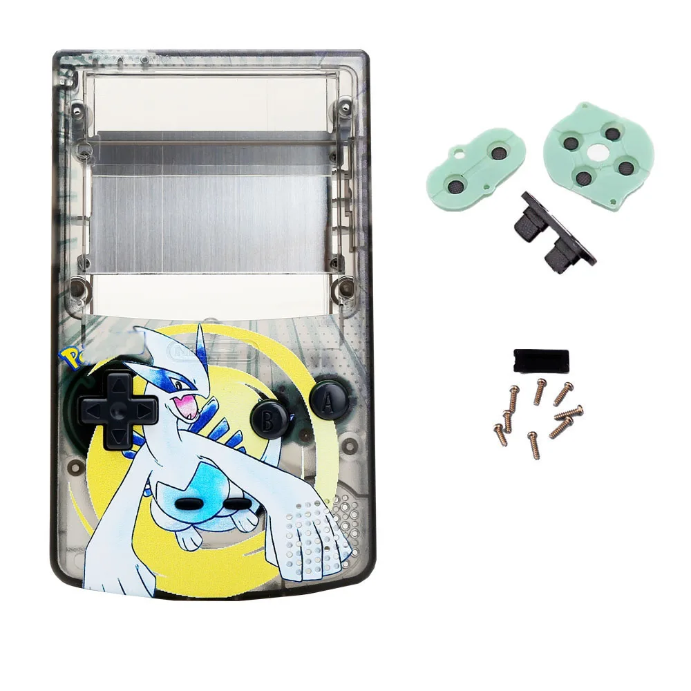 Exclusive housing for Gameboy Color Screen Kit with UV printed custom housing for GBC Retro Pixel IPS LCD 2.6