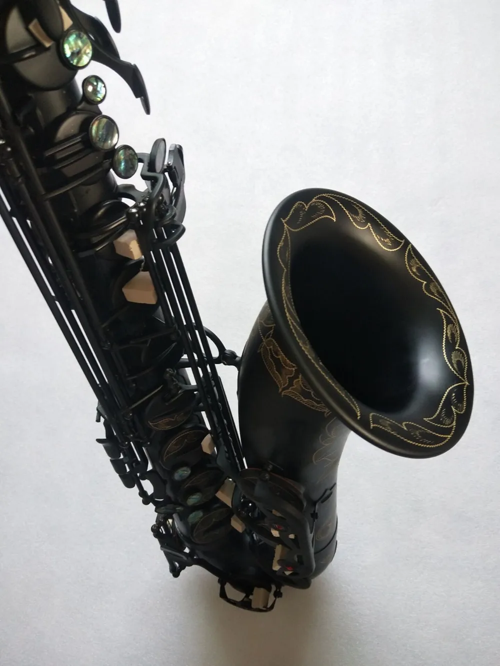 Tenor saxophone T-902 High-quality Matt Black Musical instrument professional playing Tenor Sax With mouthpiece