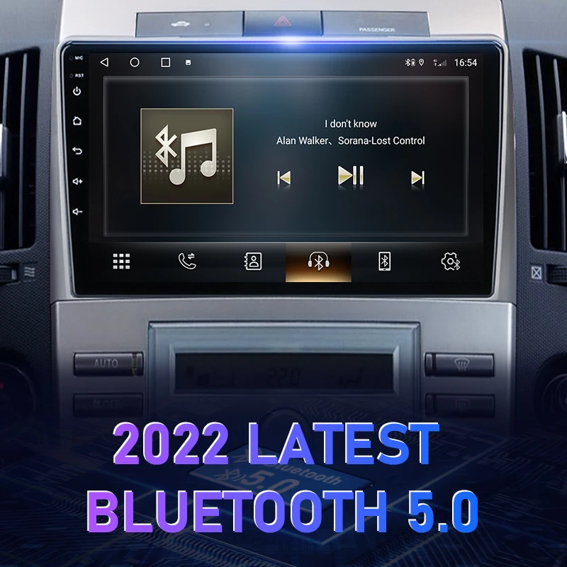 2 Din 4G Android 12 Car Radio for Toyota Corolla Verso AR10 2004-2009 Multimedia Player 2Din Carplay Stereo GPS Head Unit Audio
