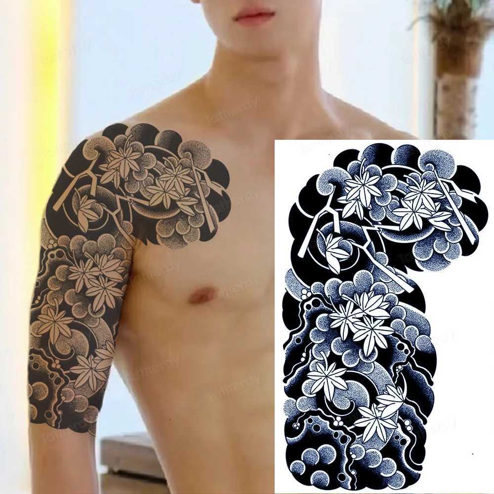 Juice Ink Tattoo Body Art Lasts for 15 Days Waterproof Temporary Tattoo Stickers Car Totem Dragon Tribe Tattoo Arm Fake Tattoo W241109