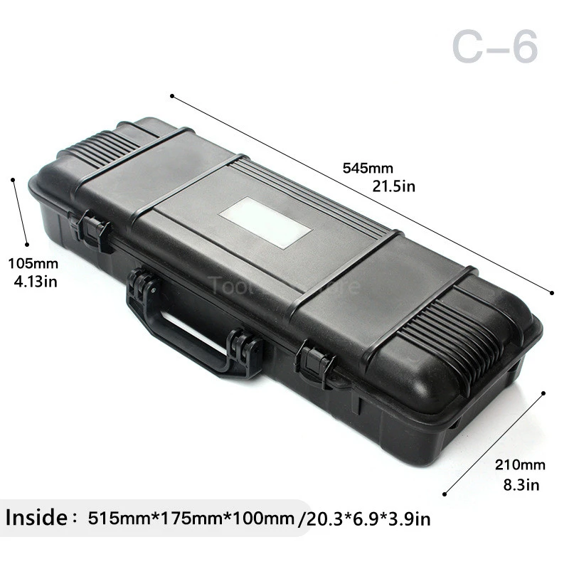 Waterproof Hard Carry Tool Case Bag Organizer Plastic Hard Equipment Case Protective Toolbox Instrument Camera Storage Box