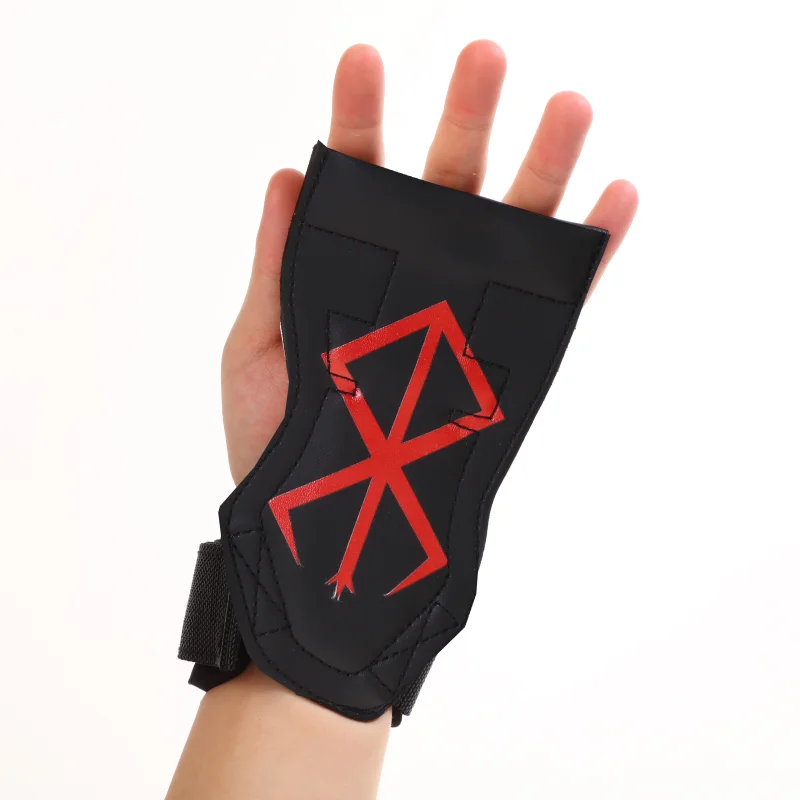 1 Pair Weight Wraps and Cowhide Weightlifting Hand Grips for Men Women Gym Powerlifting Wrist Support Strap Deadlift Glov