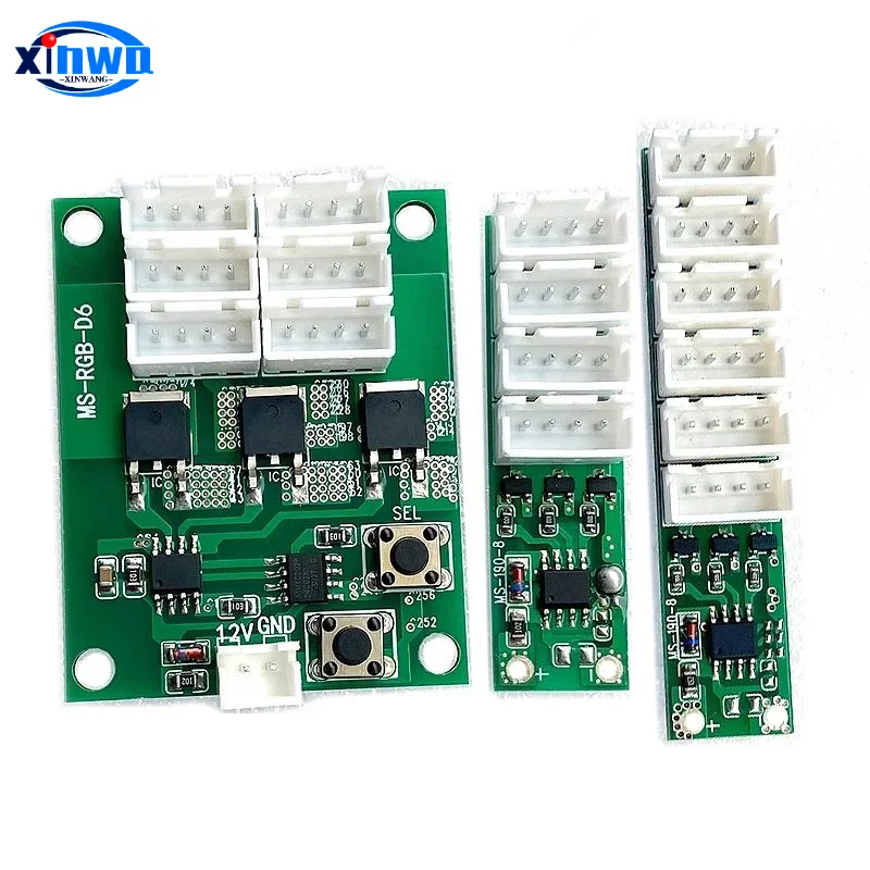 Dc12v Led Rgb Light Strip Board Illuminated Xh2.54 4pin Connector For Coin Arcade Game Claw Crane Vending Machine Mechanism