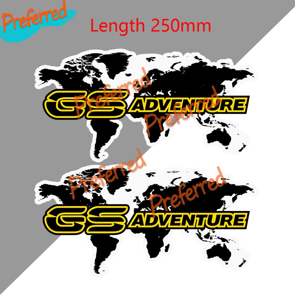 Hot F850 R1200 GS R1250 Motorcycle Sticker Adventure Decal Side Case Box Stickers for R1200gs R1250gs F800gs F850gs R1150gs GSA