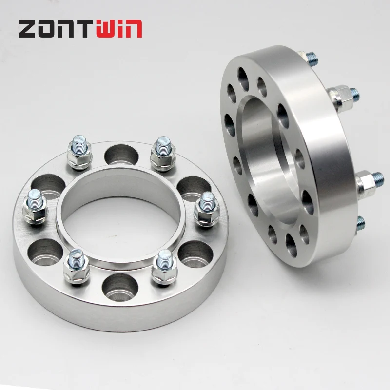 2Pieces 30/35/38mm PCD 6x139.7 106mm Wheel Spacer Adapter 6 Lug For Toyota 4Runner FJ/Land Cruiser Tundra LC100 Hilux Fortuner