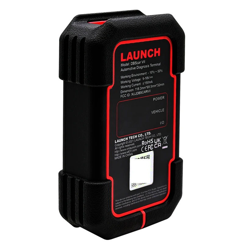 Dbscar VII DBSCAR Launch 7 ddmysmile Bluetooth Connector DBSCAR 7 Support CANFD DOIP Protocols FOR X-Diag Auto Car Diagnostic Tool DBSCAR Smile