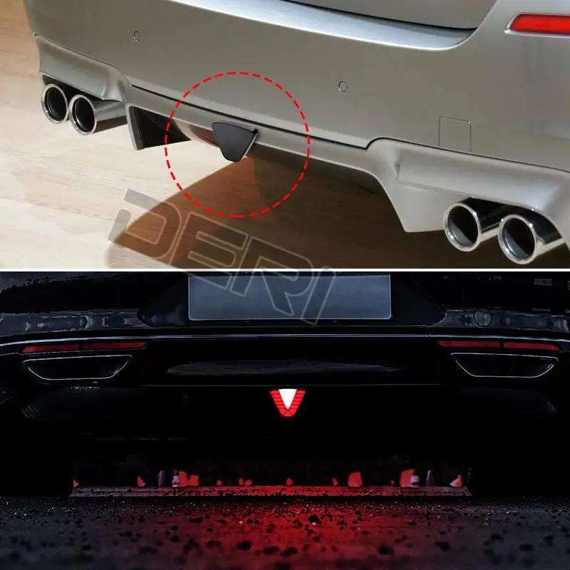 DERI LED Tail Light Flashing Brake Lamp Flicker Effect Indicators Rear Stop Lamp For Pickups Trucks SUVs ATVs Trailers Universal