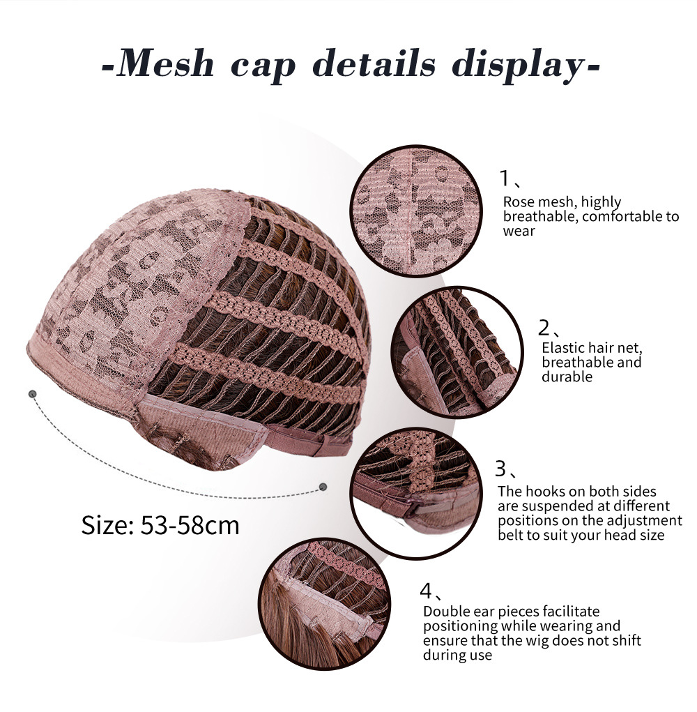 HAIRCUBE Wavy Synthetic for Black Women Long Natural Wigs With Bangs Heat Resistant Daily Cosplay Fake Hair Wig