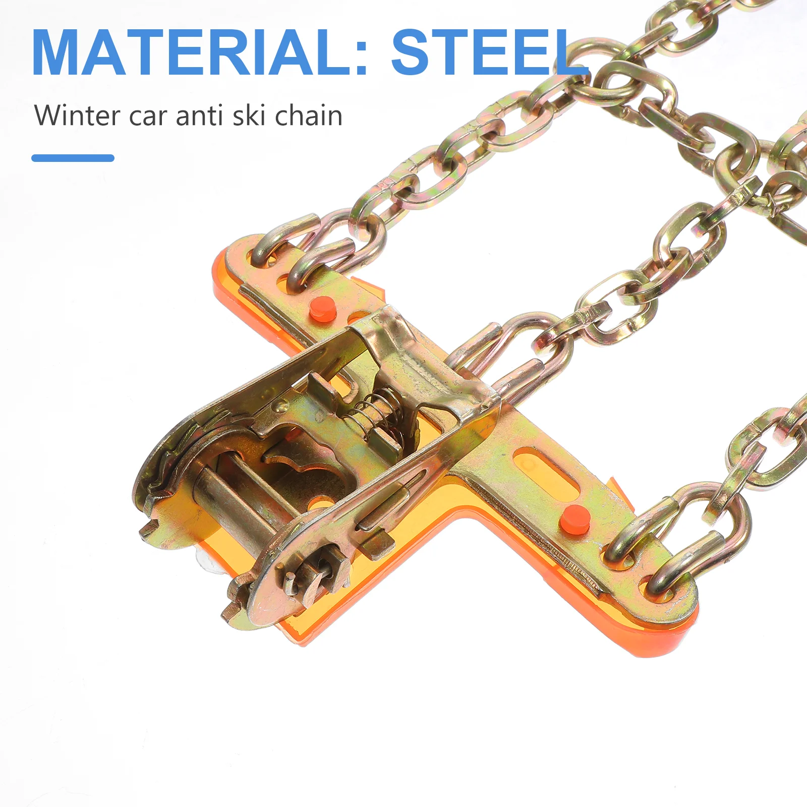 Tire Chains Winter Car Versatile Suv Accessories Safety Snow Wheel Steel Accessory Heavy Duty