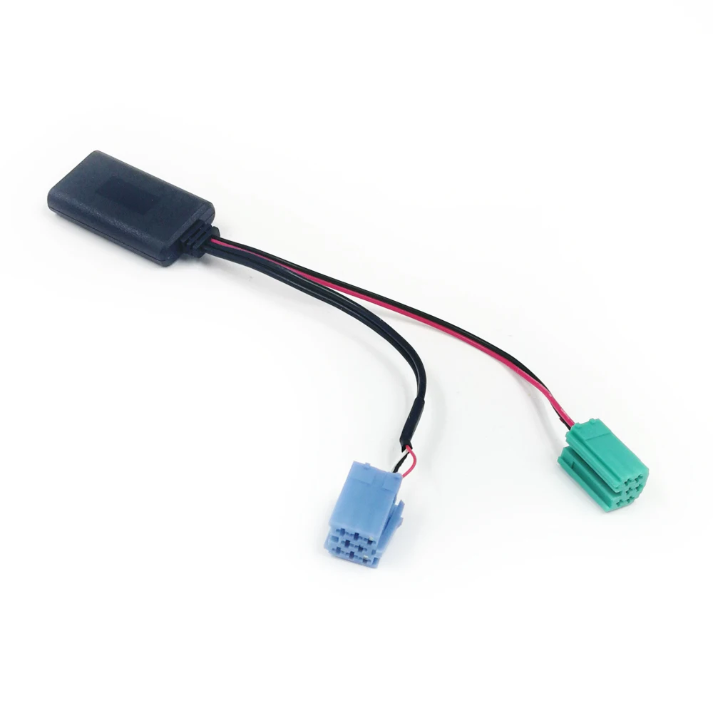 Car Bluetooth 5.0 Aux Cable ISO 6+8Pin Adapter For Renault Updatelist Radio