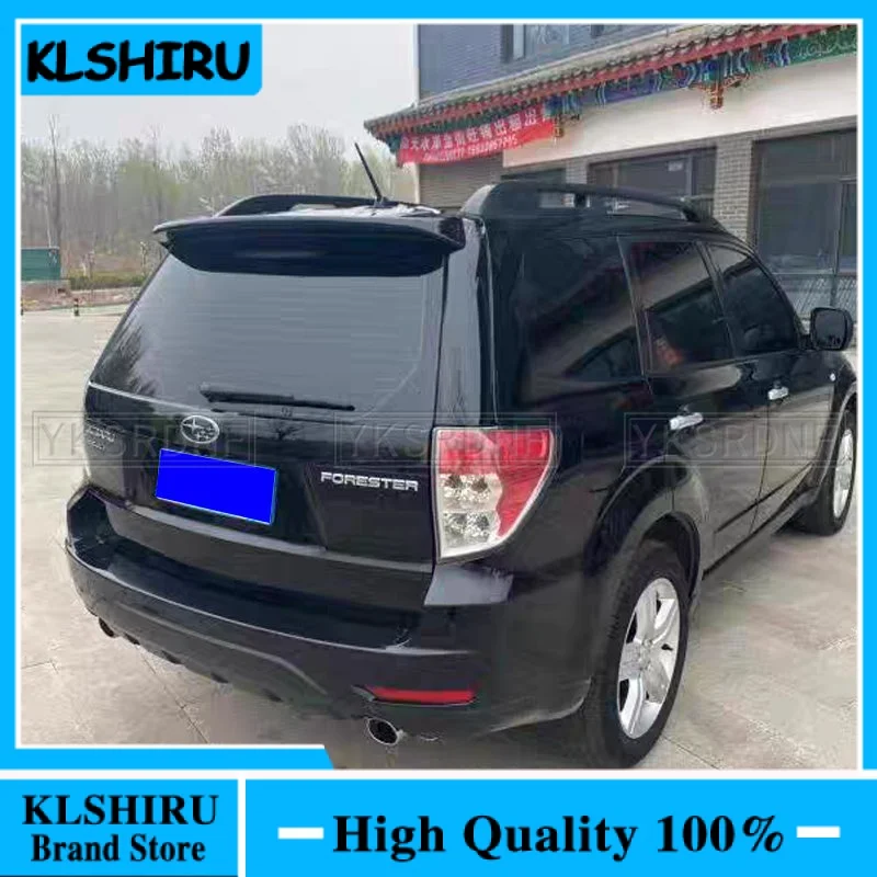 For Subaru Forester 2008 2009 2010 2011 2012 Car Styling ABS Plastic Unpainted Primer Color Rear Boot Trunk Wing Spoiler 1Pcs