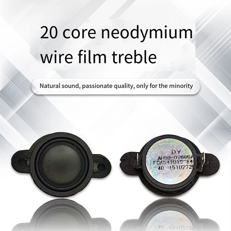 2PCS 1.25 Inch Mini Tweeter 15W 4Ohm Neodymium Silk Film Treble Speakers For DIY Car Modified Tweeter