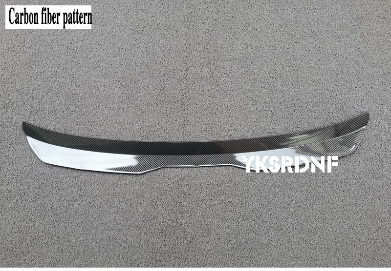 REAR WING SPOILER For Fiat 500 Abarth MK1 2008 2009 2010 2011 2012 ABS Plastic Roof Wing Hatchback Spoiler Lip Exterior Parts