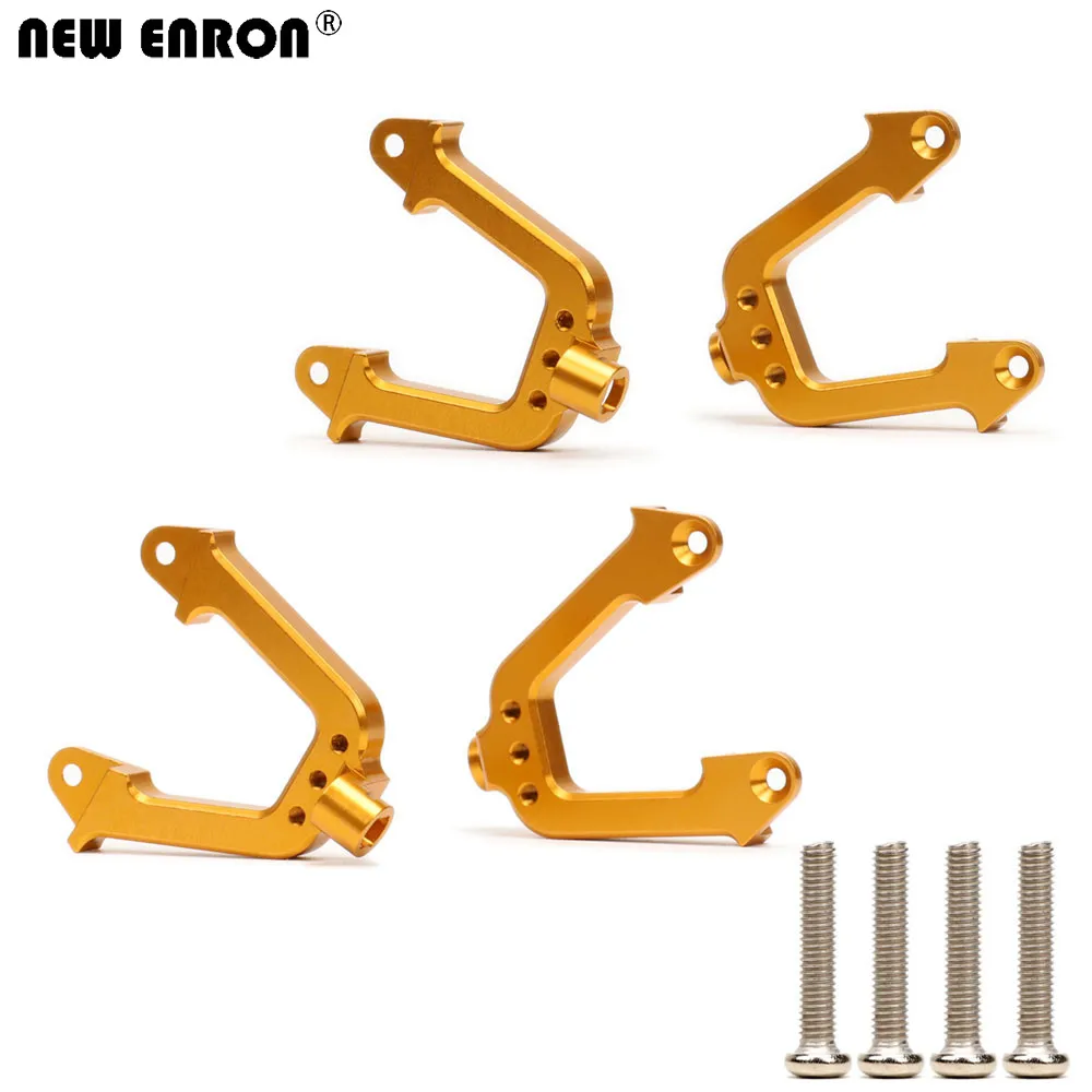 1Set NEW Aluminum ENRON #Ax80025 Front/Rear Shock Hoops Support Tower For RC Crawler Car AXIAL ddmysmile 1/10 Scx10 Wrangler Upgrade Parts Smile #Ax80