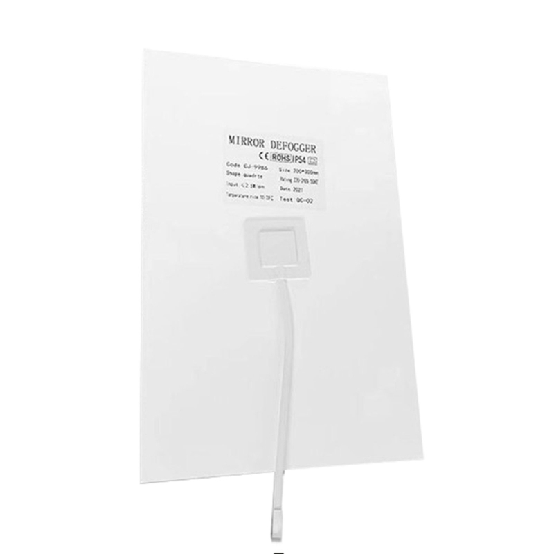 Upgraded Anti Resistant PET Film for 12V Mirrorors Keep Your Mirror Clear & Fog Frees Simple Installs