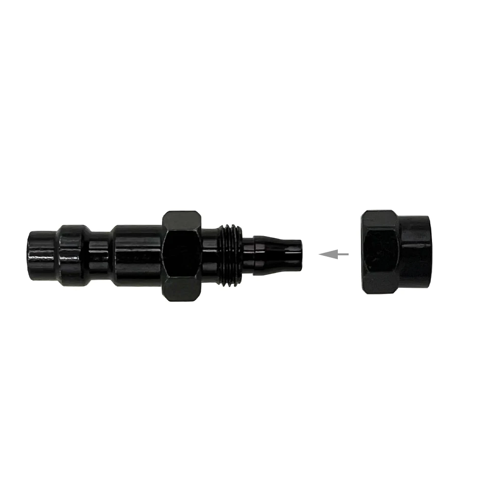 New HPA (US Foster) 23-2 Male / 2302 Female Quick Disconnect QD Push-In Plug Fitting to 6MM - 6.35MM OD Hose For Pneumatic Tools