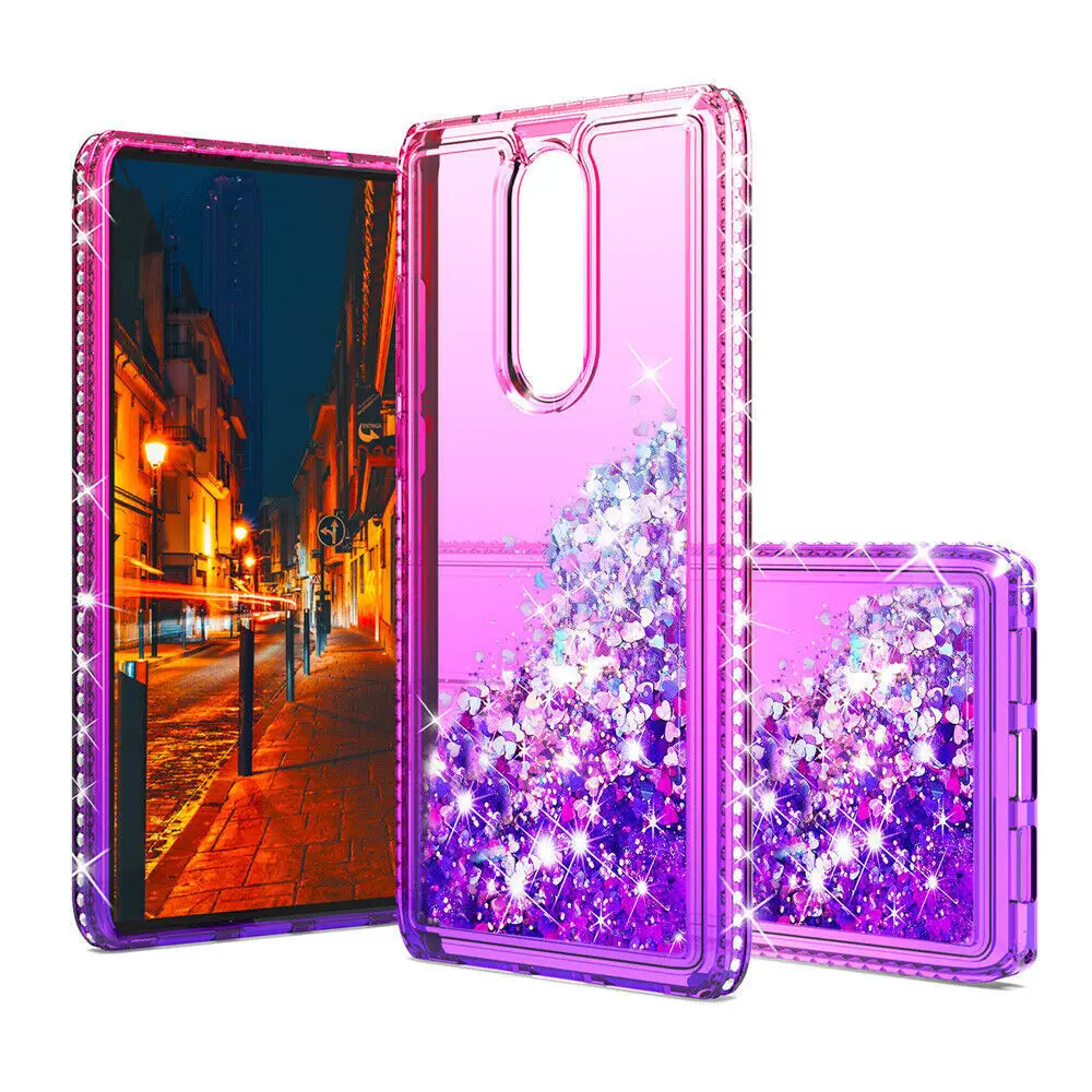 For Coolpad new Legacy/Alchemy Shockproof Glitter Liquid Bling Dia Quicksand Case Transparent 2025 Phone Protective Cover