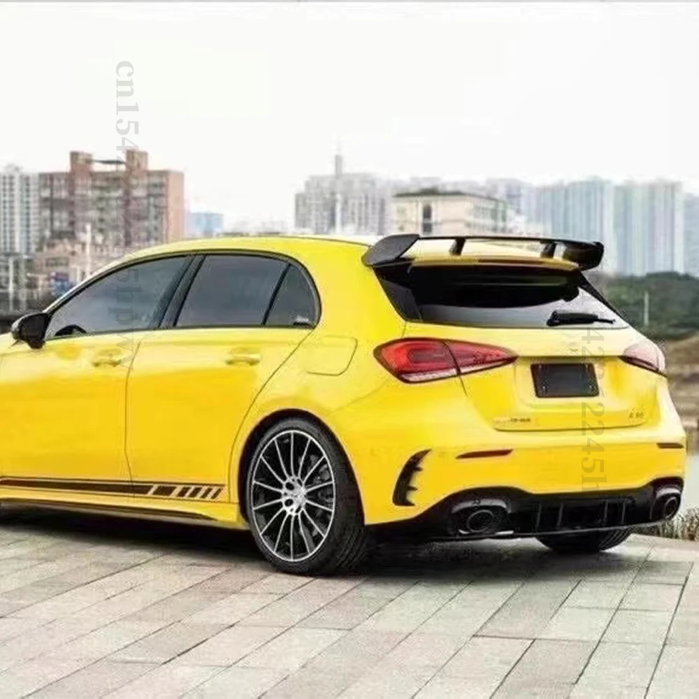 Body Kit Tuning Rear Trunk Boot Wing Roof Spoiler For Mercedes Benz A class W176 W177 Hatchback 2013-2021 A180 A200 A260 Styling