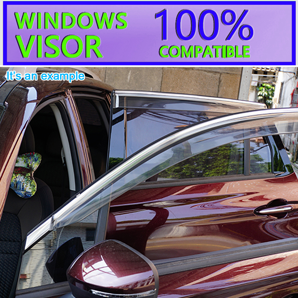 4x Window Visors For Kia K5 JF Optima 2016 2017 2018 2019 2020 Car Side Rain Sun Wind Shield Deflectors Guards Trim Accessories